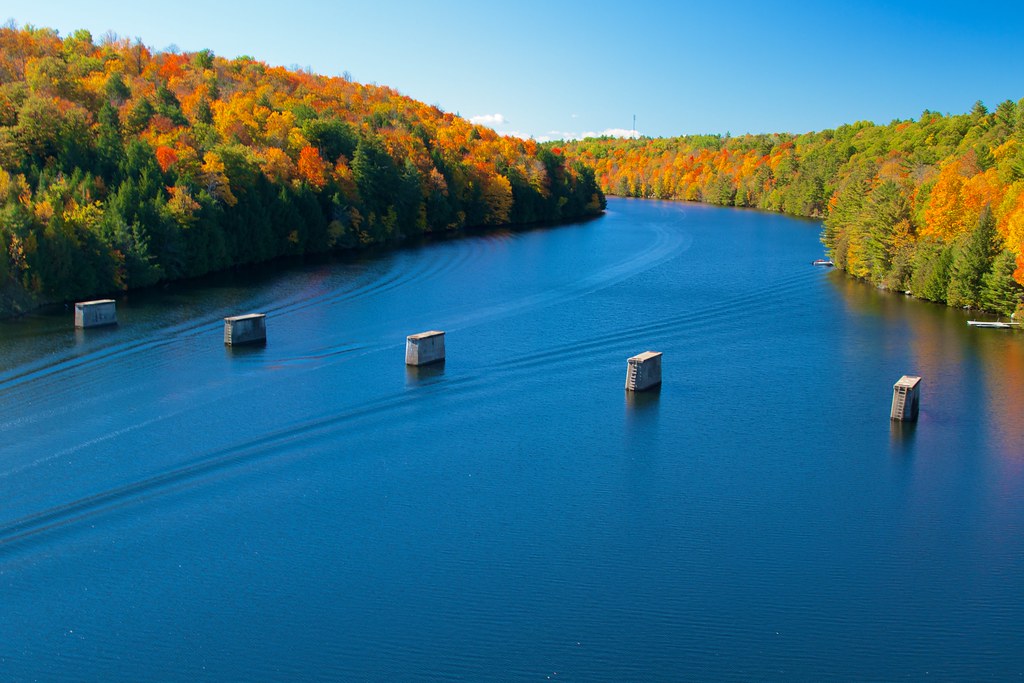 The old Burnstown bridge from the new Burnstown bridge Flickr