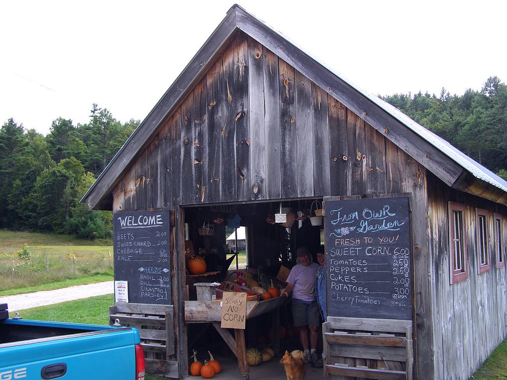 2012_0902FarmStand0001 Cornish, Maine. Our friend Sharron'… Flickr