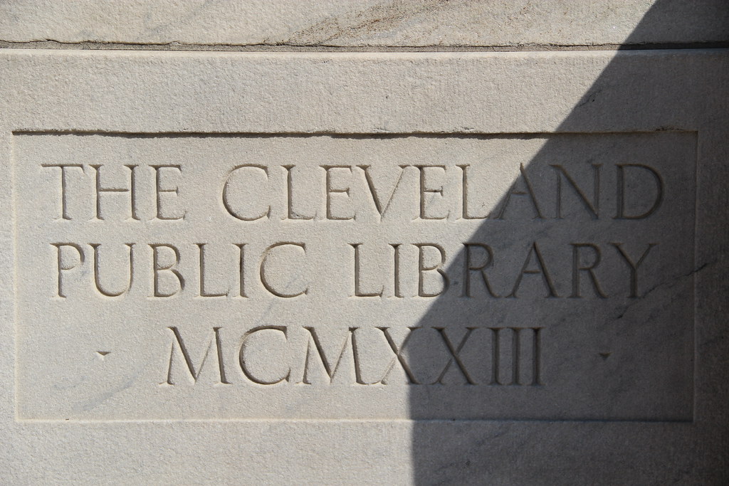 Cleveland Public Library Cornerstone (Cleveland, Ohio) Flickr