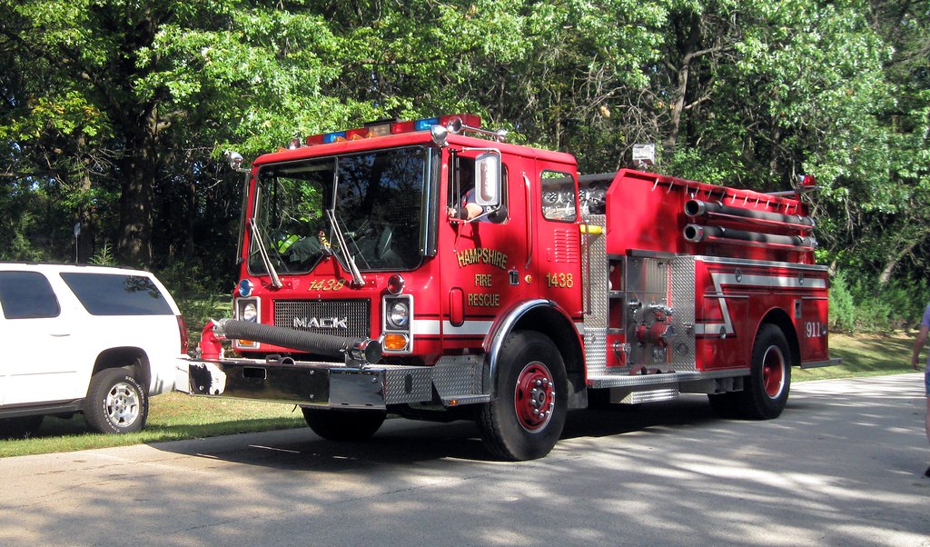 IL Hampshire Fire Protection District 1438 at Full invol… Flickr