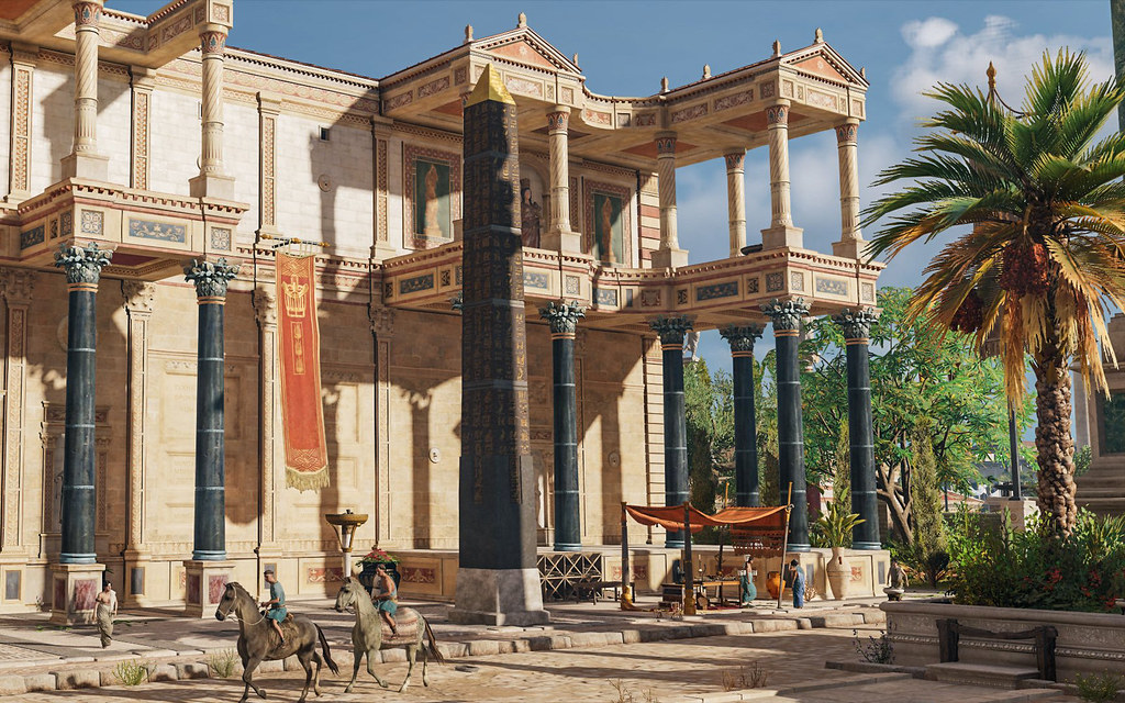 The Great Library of Alexandria in Assassin's Creed Origin… Flickr