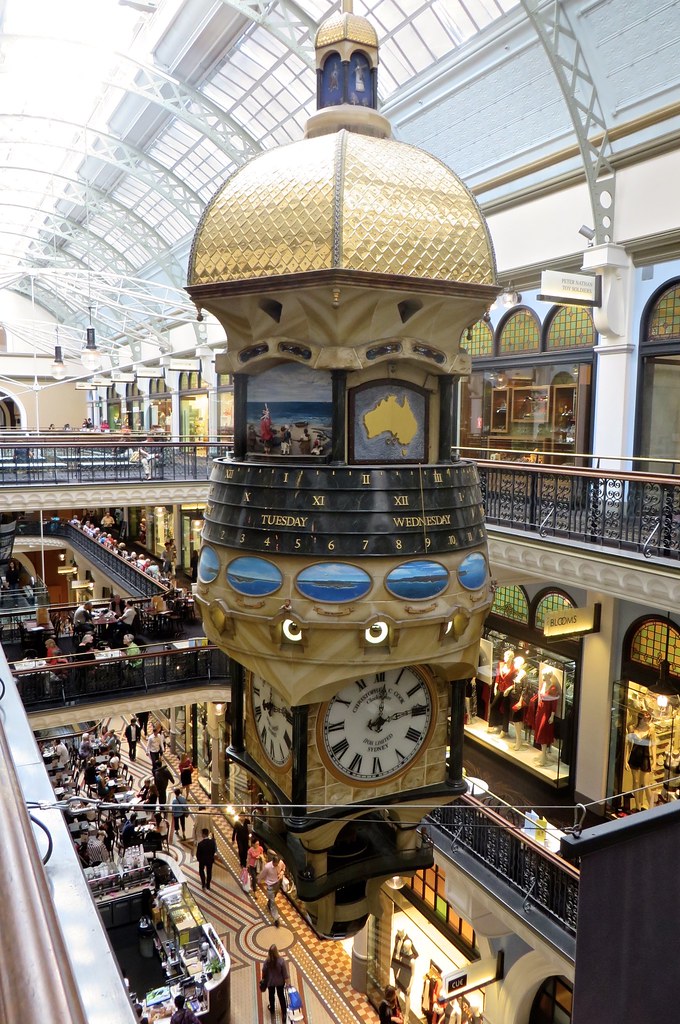 Royal Clock, Queen Victoria Building, Sydney, Australia Flickr