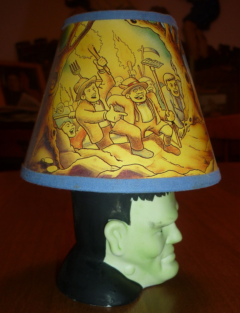 FRANKENSTEIN Candle Holder Hurricane Lamp 6 in. D Flickr