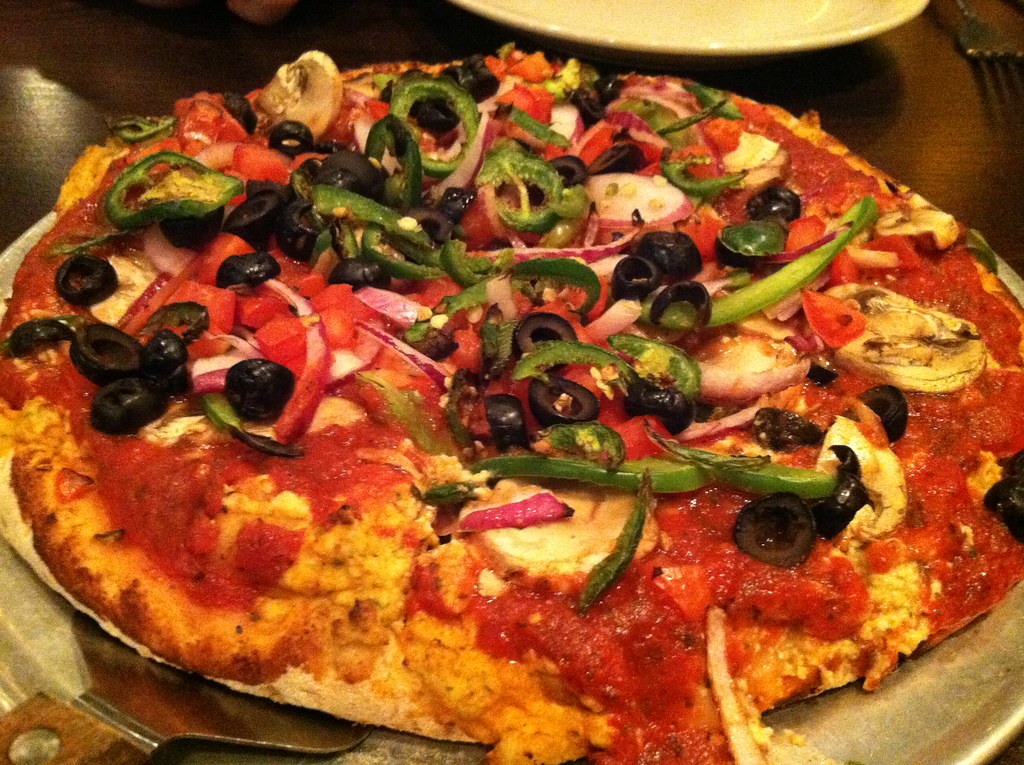Vegan Veggie Pizza at Pizza Luce njburgart Flickr