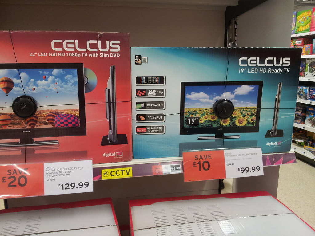TV for sale in Sainsburys whitechapel E1 Sept 2012 Flickr