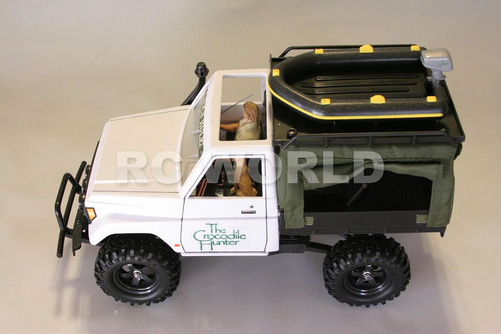 STEVE IRWIN CROCODILE RC TRUCK CC01 Steve irwin crocodile… Flickr
