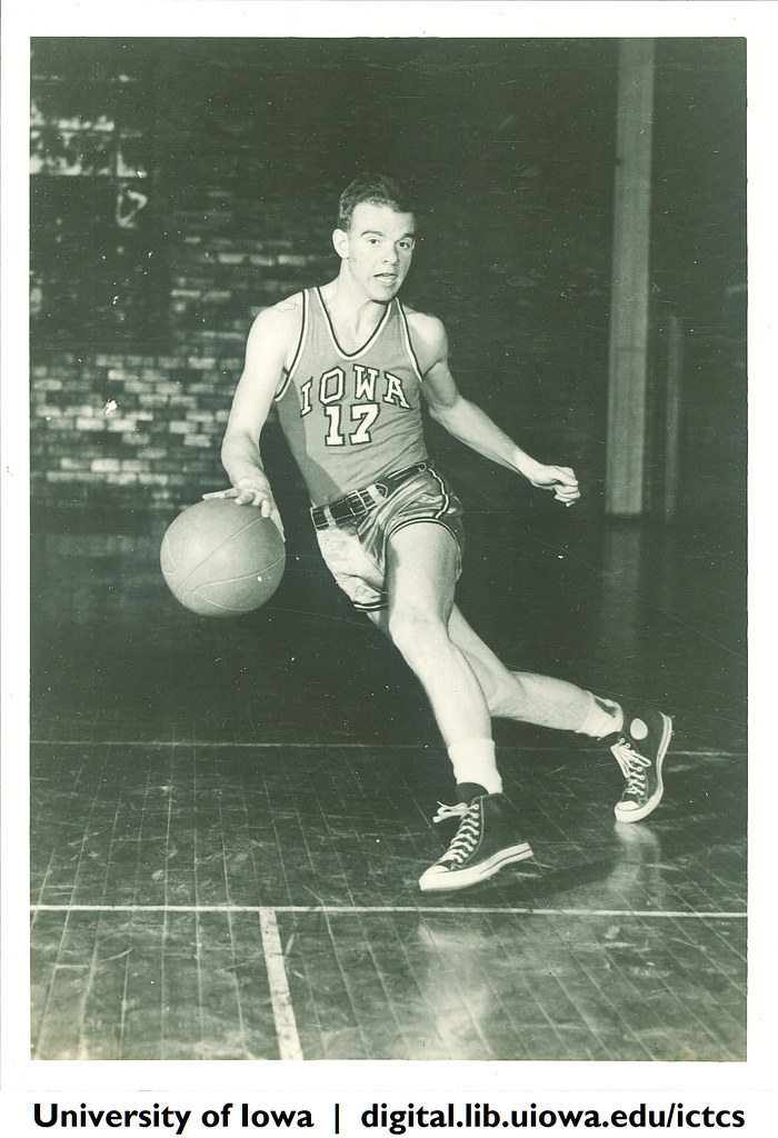Iowa basketball player Murray Wier, The University of Iowa… Flickr