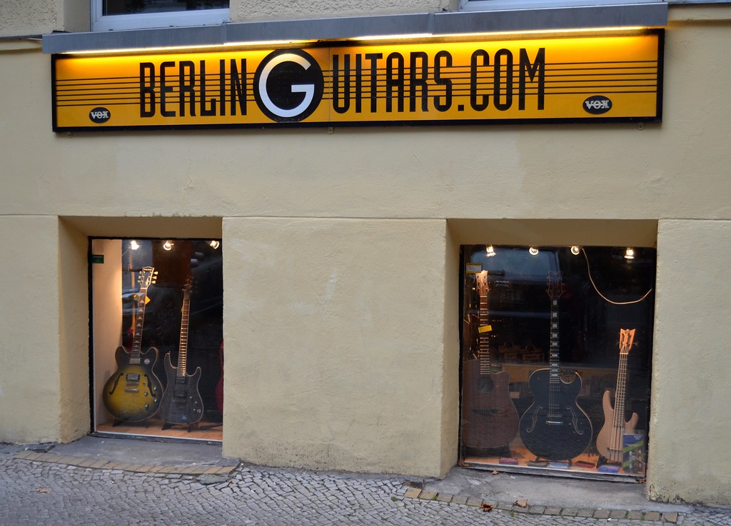 Guitar Shop in Berlin Peter Woods Flickr
