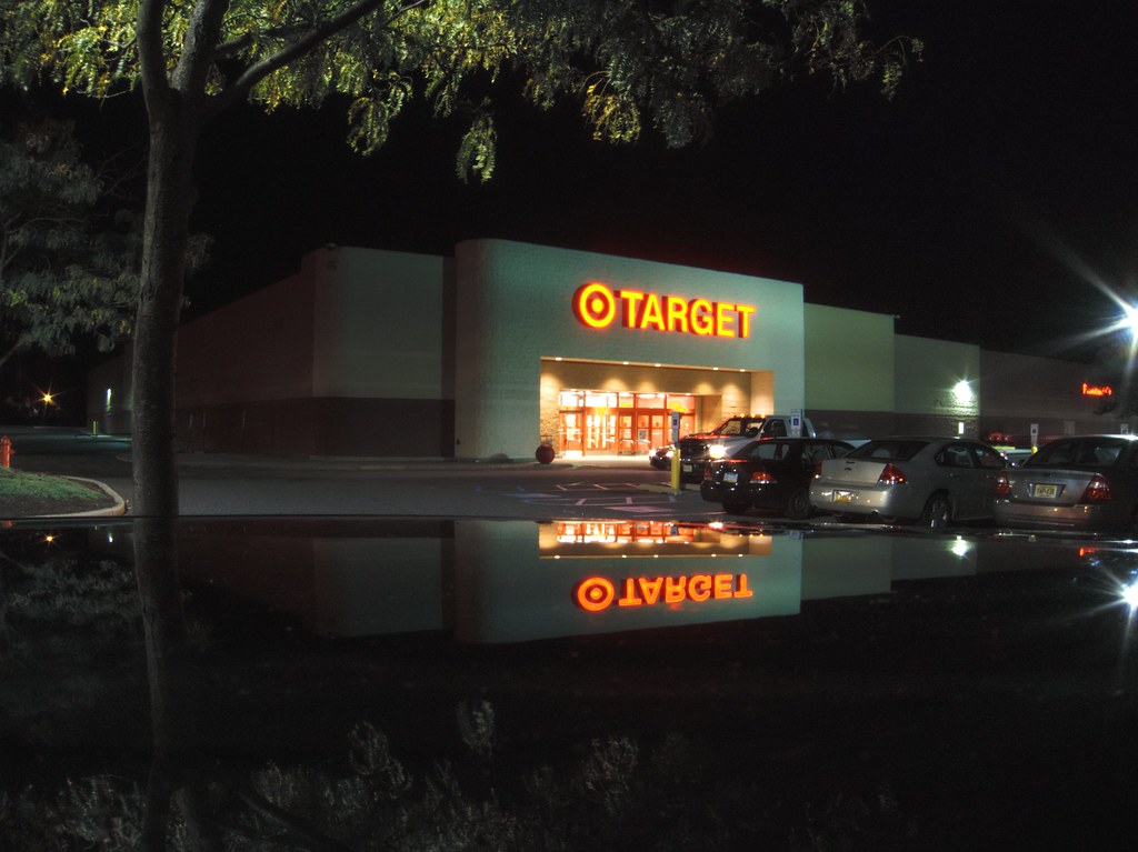 Target at Night I needed to quickly clean the roof of my c… Flickr