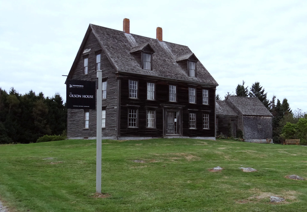 Olson House Museum in Cushing Maine Olson House made fam… Flickr