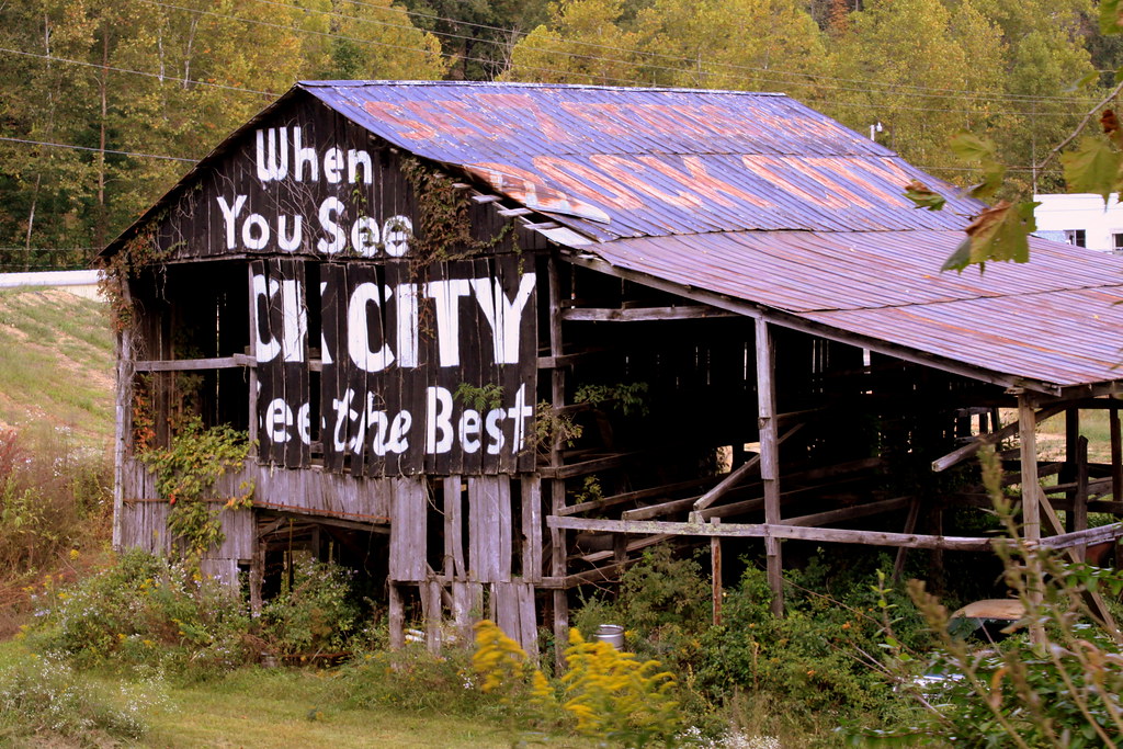 Dualsided Rock City Barn near Robbinsville, NC EXPLORED! … Flickr