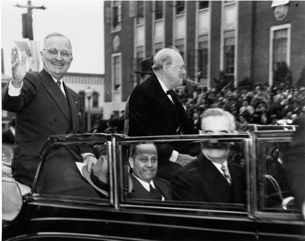 Cold War in MO Truman, Churchill Iron Curtain a photo on Flickriver