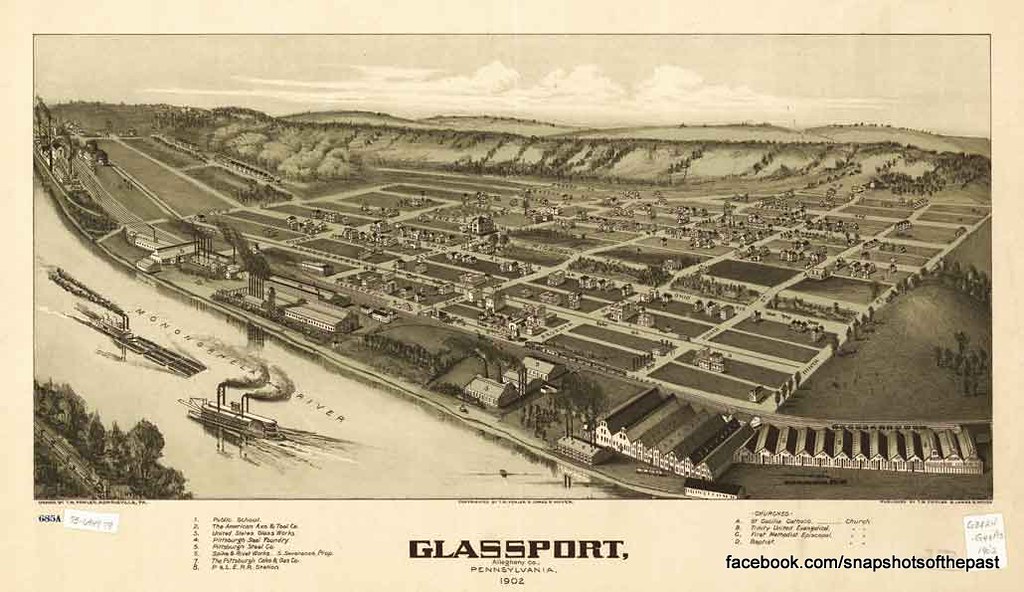 PA Glassport 1902 .jpg Snapshots of The Past Flickr