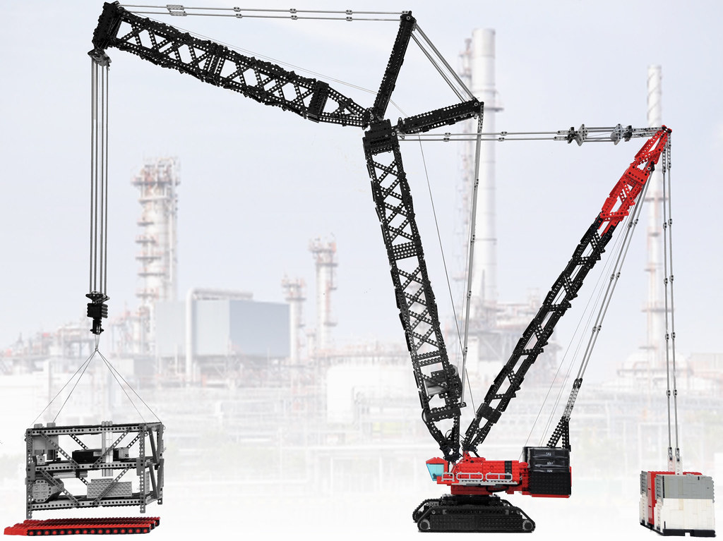 LEGO Technic Crawler Crane a photo on Flickriver