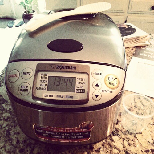 New stainless steel rice cooker with computer processor, t… Flickr