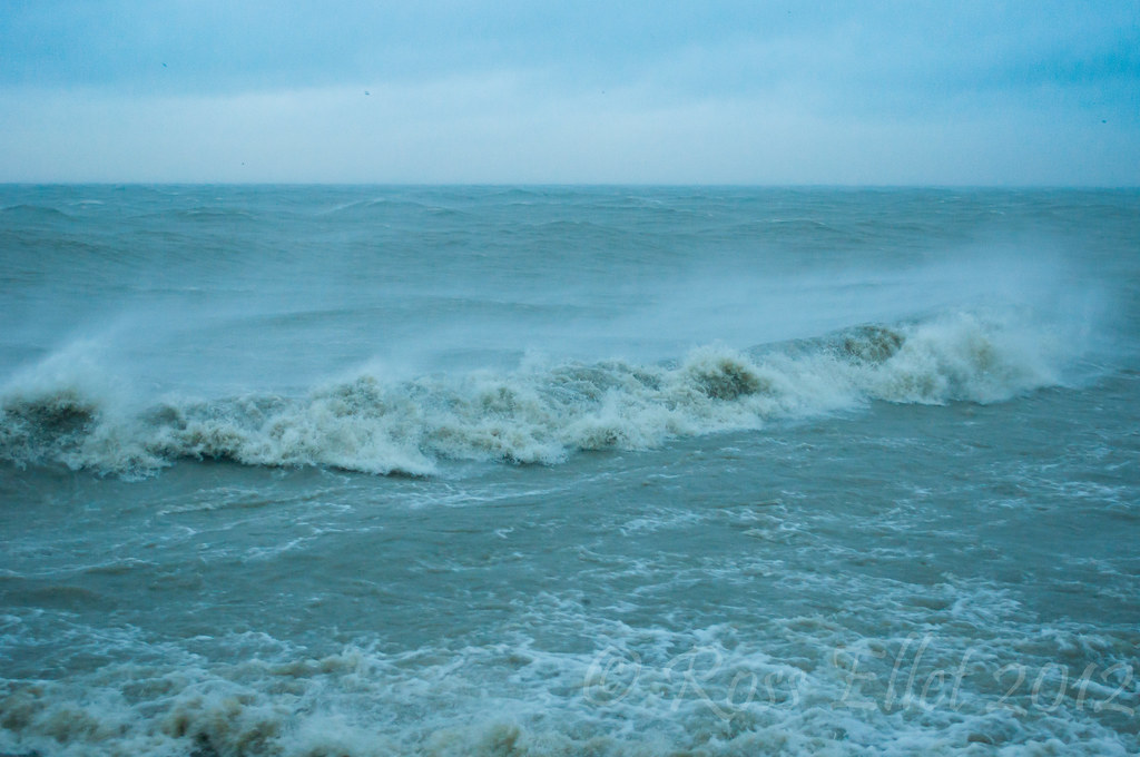 White Caps Lake Erie white caps passing just east of Marbl… Flickr