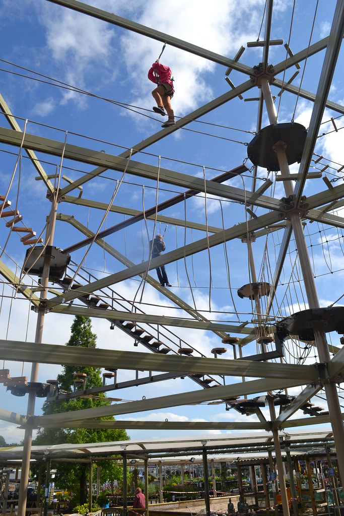 Sky Trail High Ropes Course Navigator, Planters Garden Cenâ€¦ Flickr
