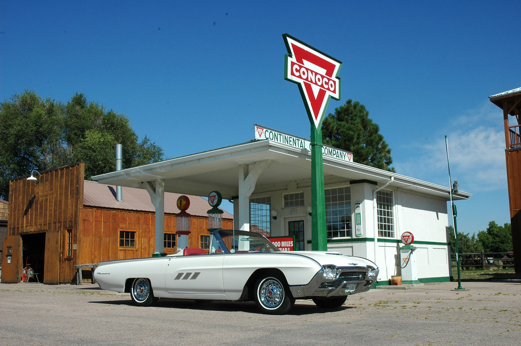 Akiyama_gas station Rocky Mountain Thunderbird Club Flickr