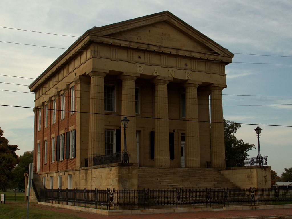 Bank of Illinois State Historic Site Old Shawneetown IL Bu… Flickr