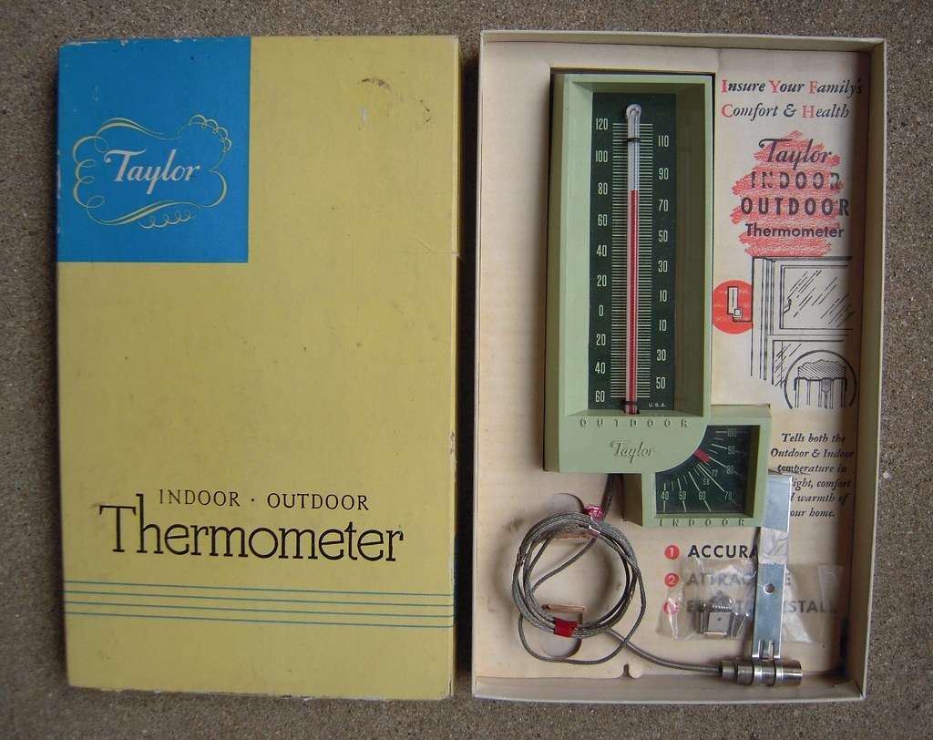Taylor IndoorOutdoor Thermometer A find from our recent t… Flickr