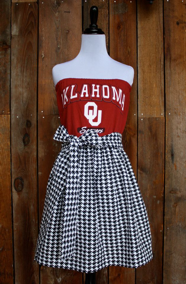 Custom OU Game Day Dress by Jill Be Nimble Flickr
