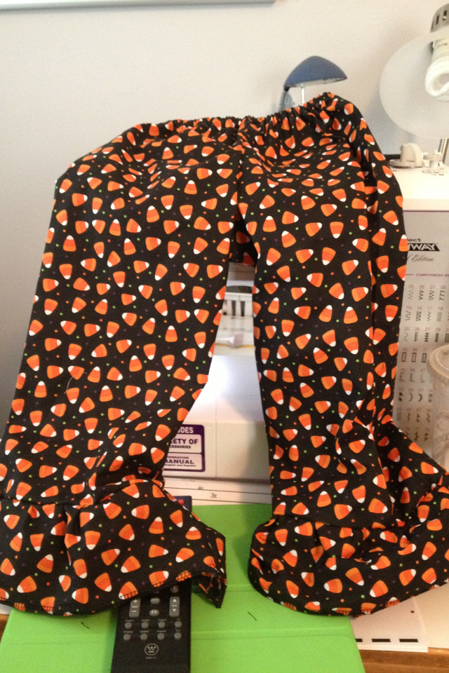 Candy Corn Ruffle Pants Maggie Flickr