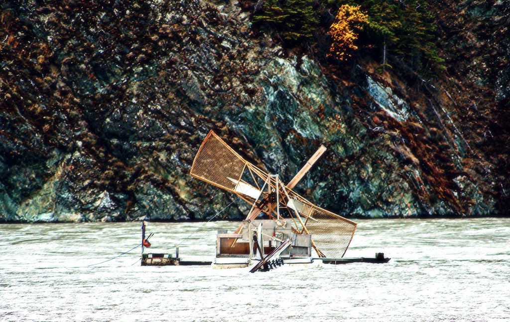 Alaska Fish Wheel I recently took this shot of a working f… Flickr