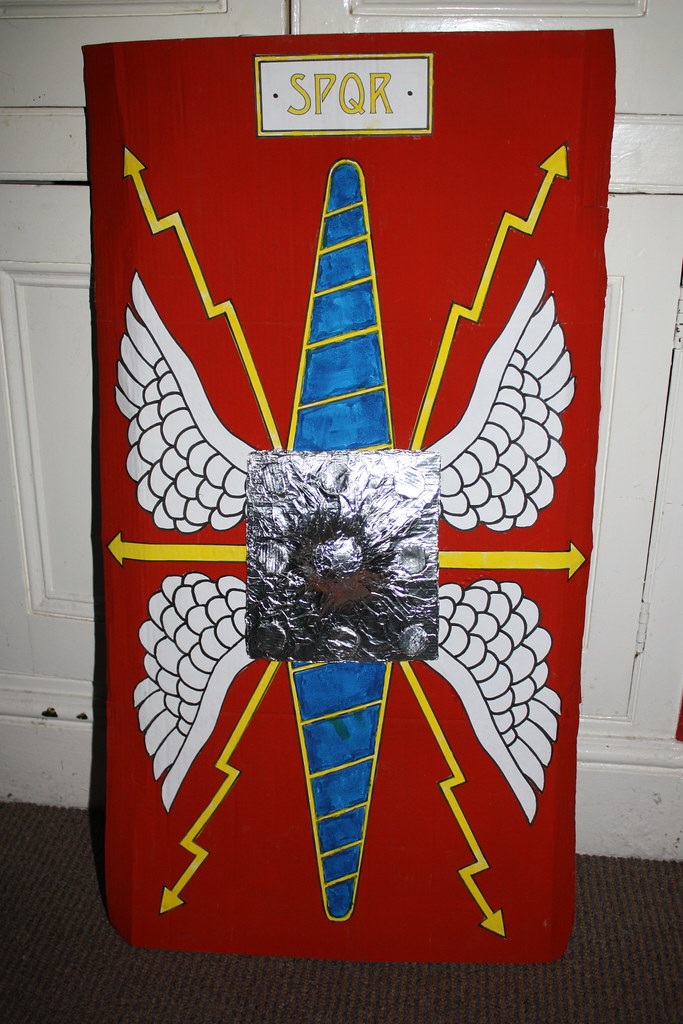 Roman Shield Half Term Art/History Project. A family effor… Flickr