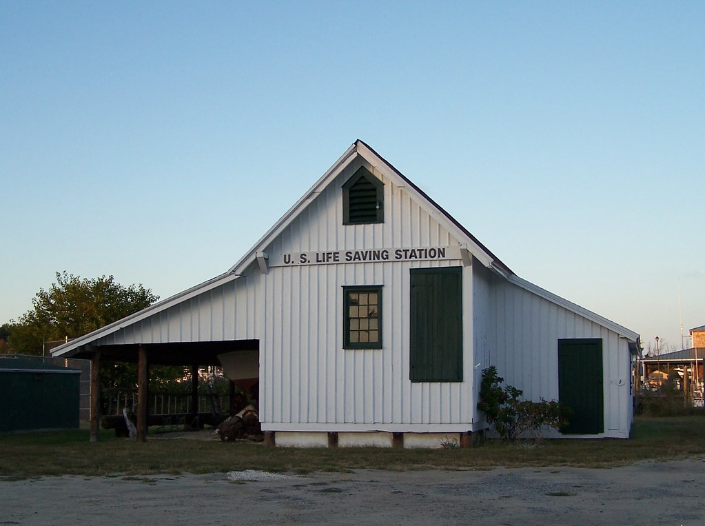 Lewes Lifesaving Station Boathouse, Delaware Thanks to the… Flickr