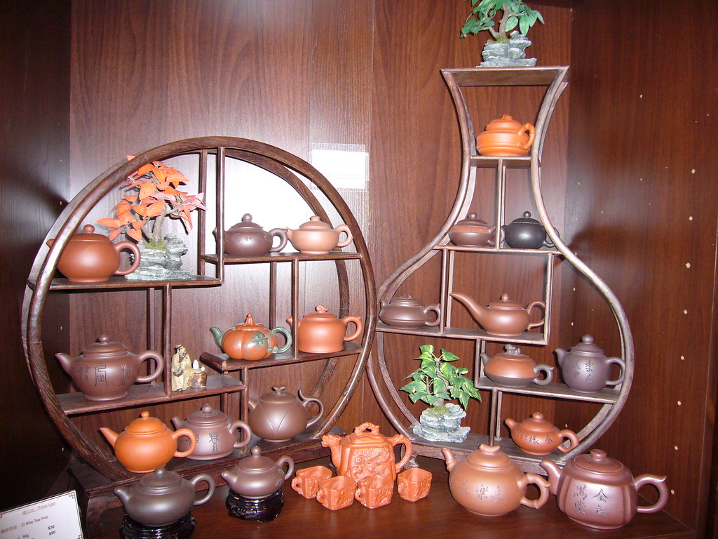 Chinese tea set display Chinatown Discovery Tour Flickr
