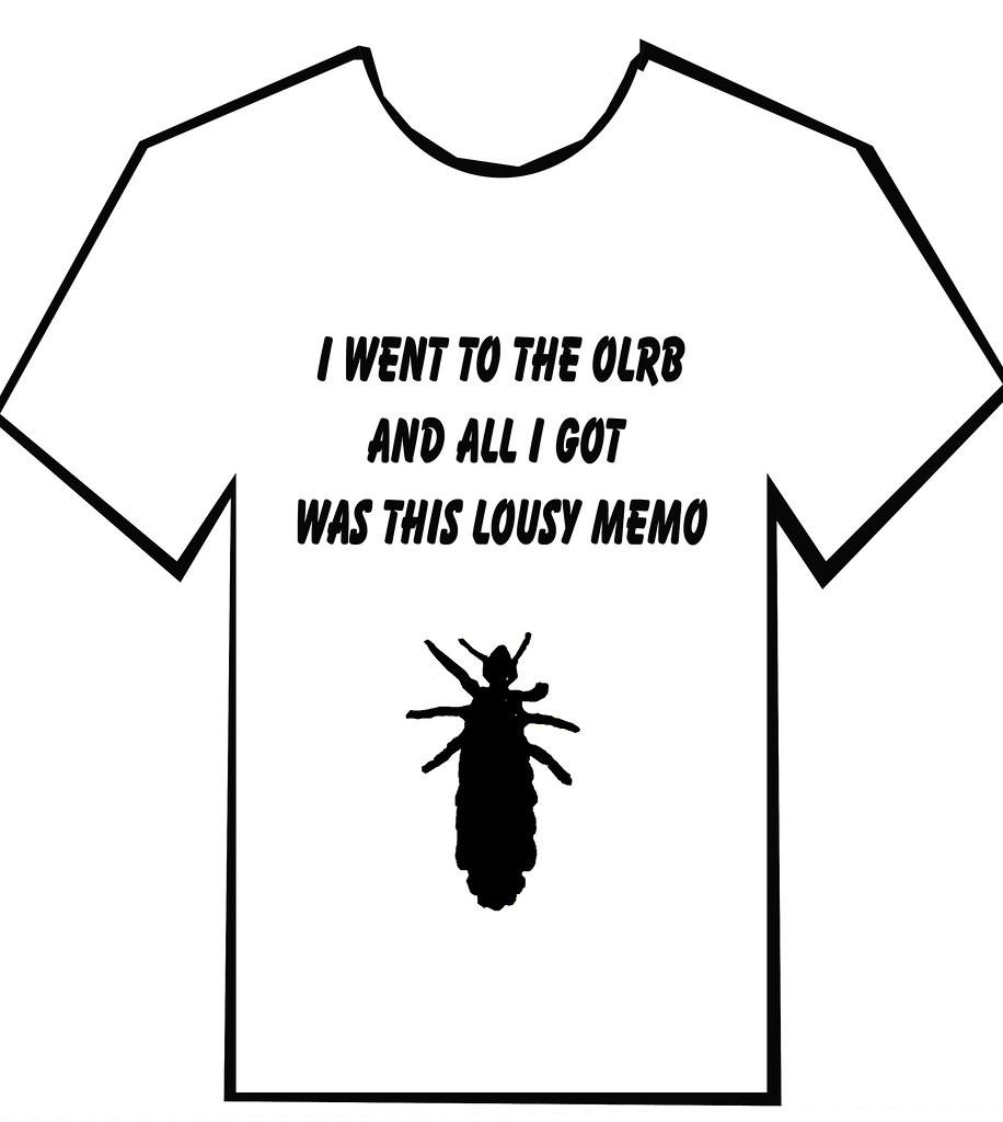 head lice memo inside joke for anyone following the OLRB h… Flickr