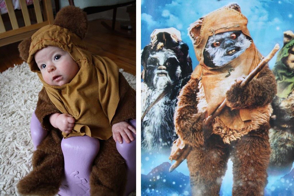 DIY Ewok Halloween costume for baby Flickr
