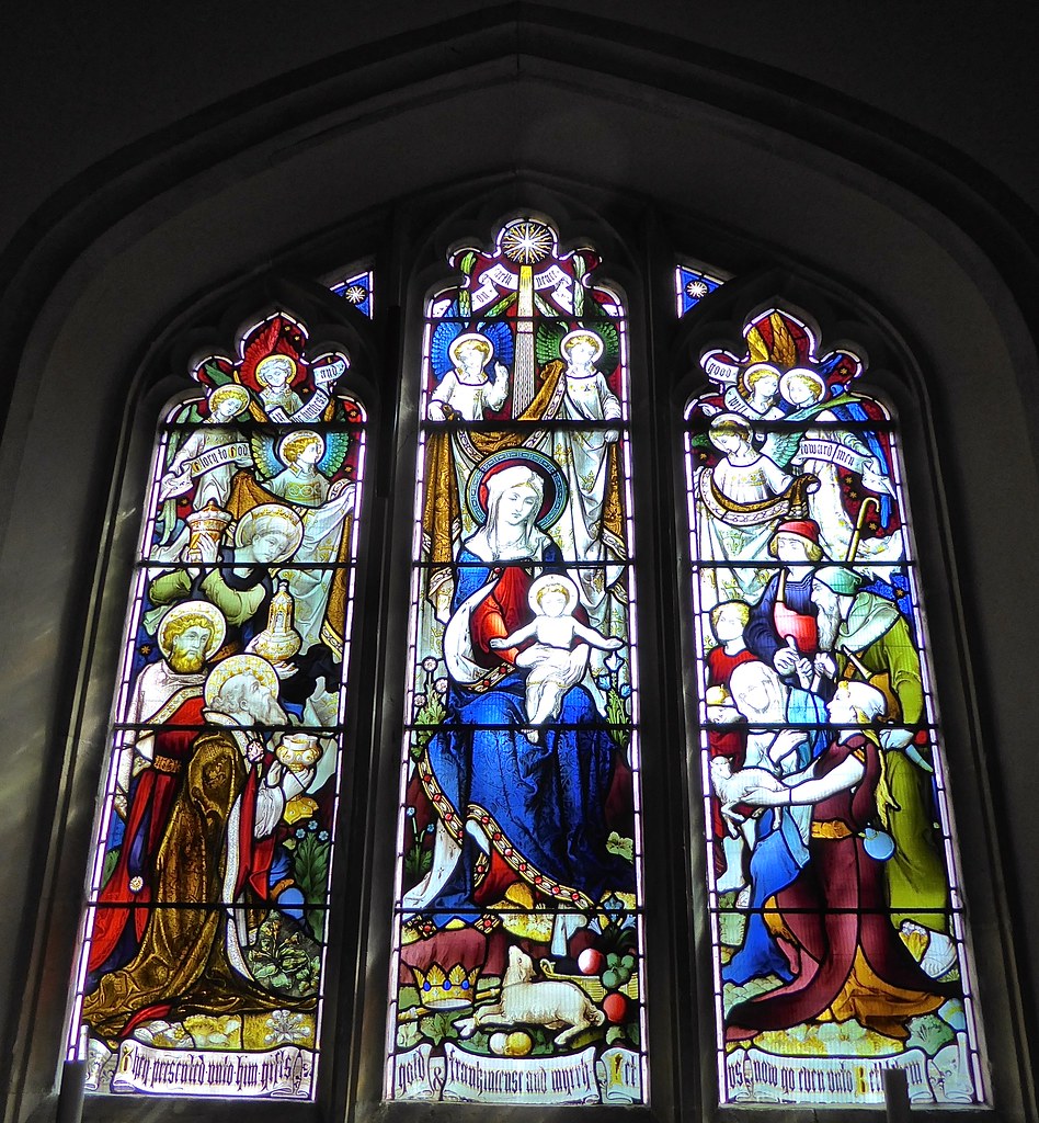 Newbury, St Nicholas Church Stained Glass Parish Church … Flickr