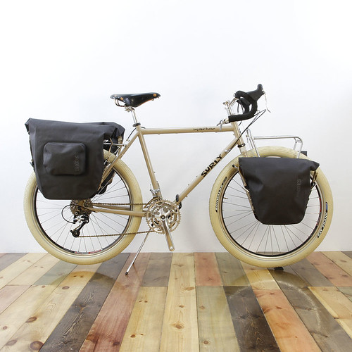 BROOKS / LAND'S END&JOHN O'GROATS Travel Panniers / FRONT … Flickr