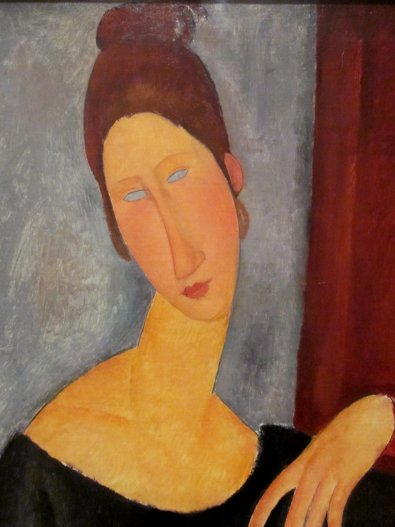 Amedeo Modigliani (detail) Portrait of the Artist's Wife, … Flickr
