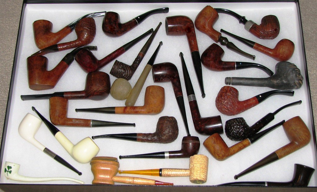 Collection of Regular and Novelty Vintage Tobacco Pipes Flickr
