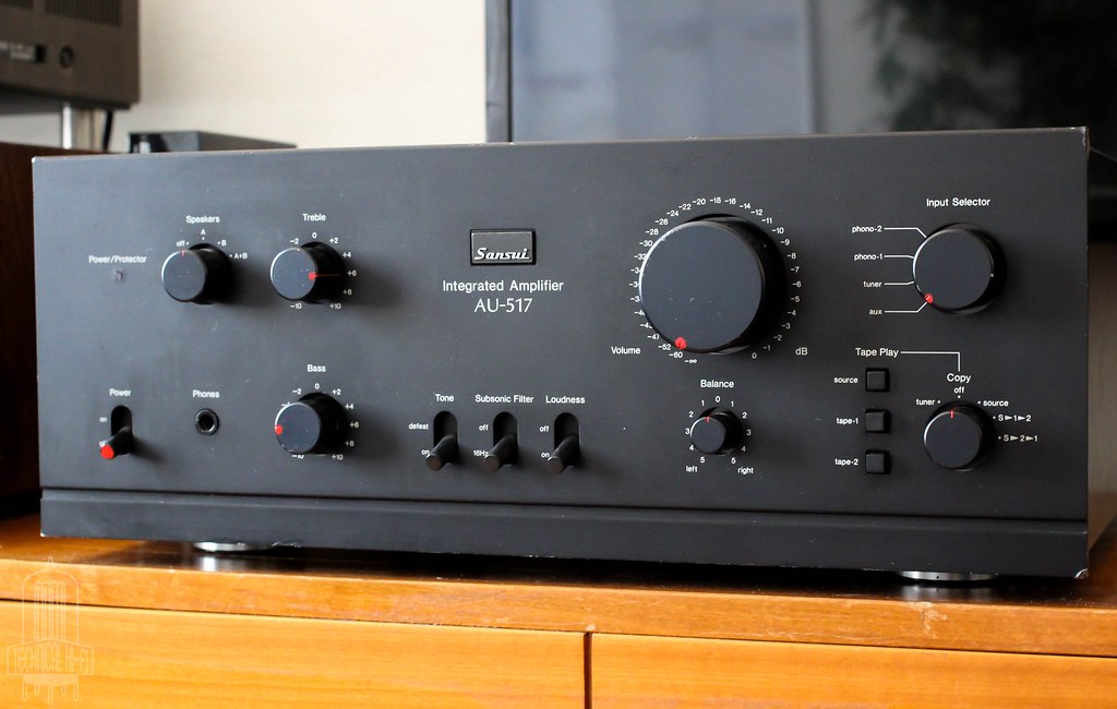 Sansui AU517 Technical HiFi Chile Flickr