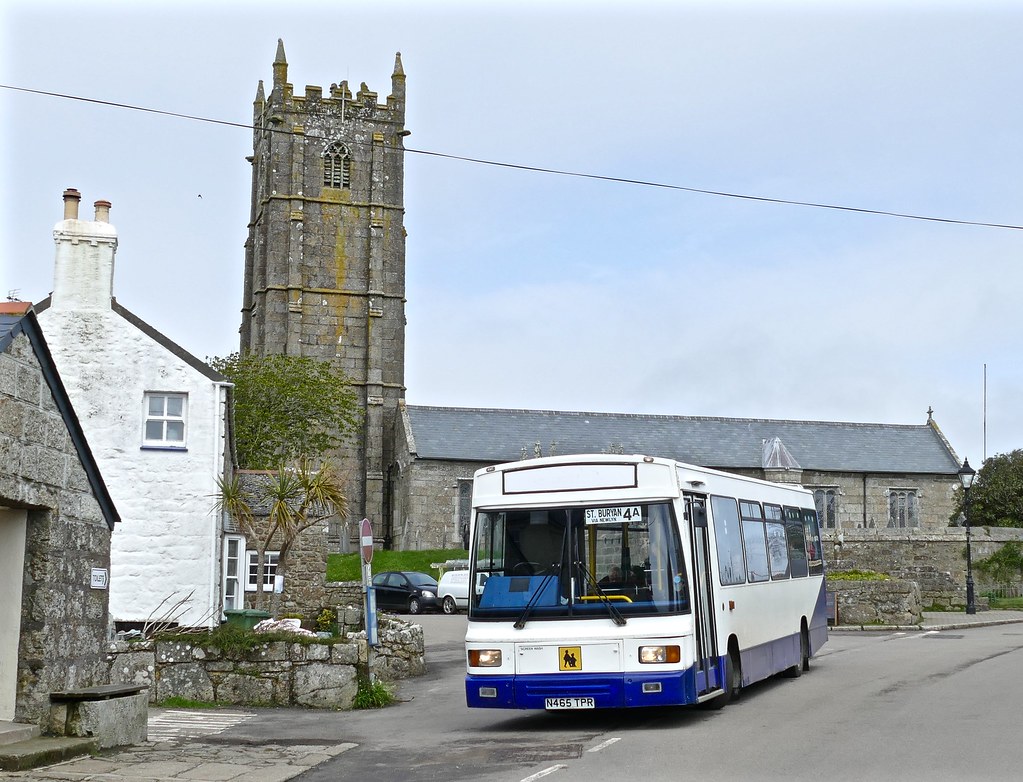 Zoar Garages Dennis Dart East Lancs N465TPR Penzance Road,… Flickr