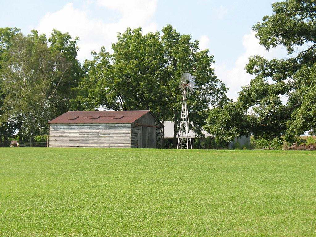 Windmill At McNabb, Illinois Right across the road from th… Flickr