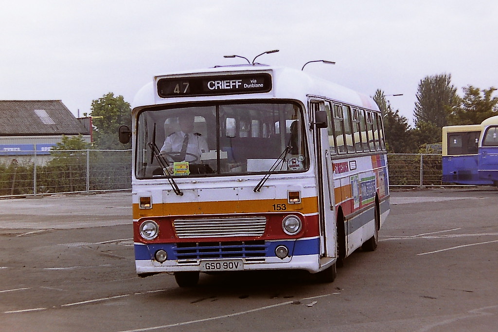STAGECOACH PERTH 153 GSO90V Stirling bus station 9/9/95 Flickr