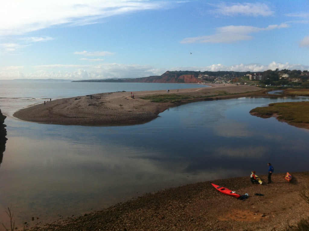 Budleigh Salterton by Kayak Doug McNeall Flickr