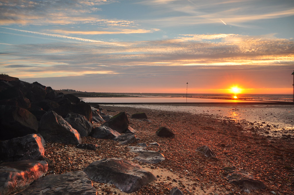 Essex Shoebury East beach all to my own before the crowds.… Flickr