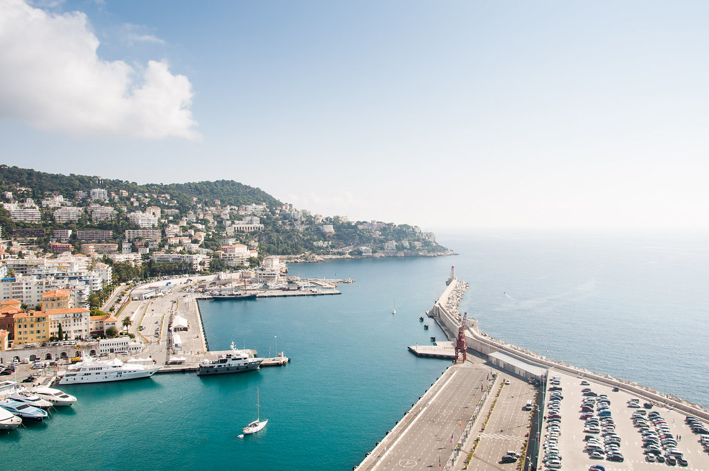 The old port... Nice's old port as seen from the fort loca… Flickr