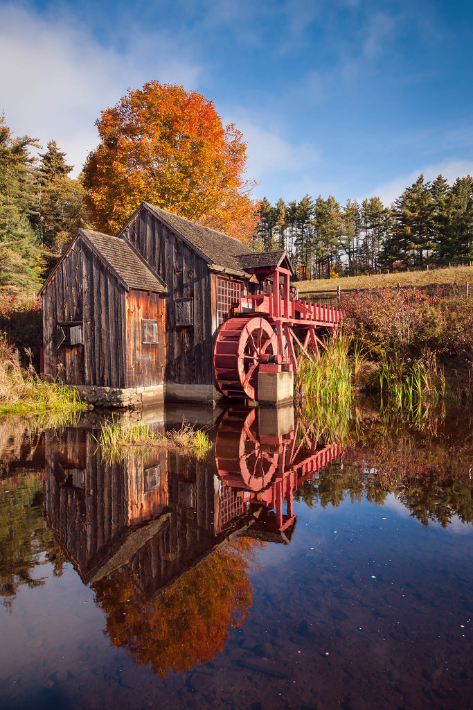 The Old Grist Mill The grist mill in Guildhall, Vermont, i… Flickr