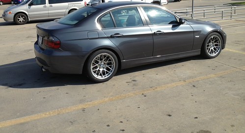 17" ARC-8's on an E90 | 17x9" ET30 Hyper Black ARC-8's on an… | Flickr