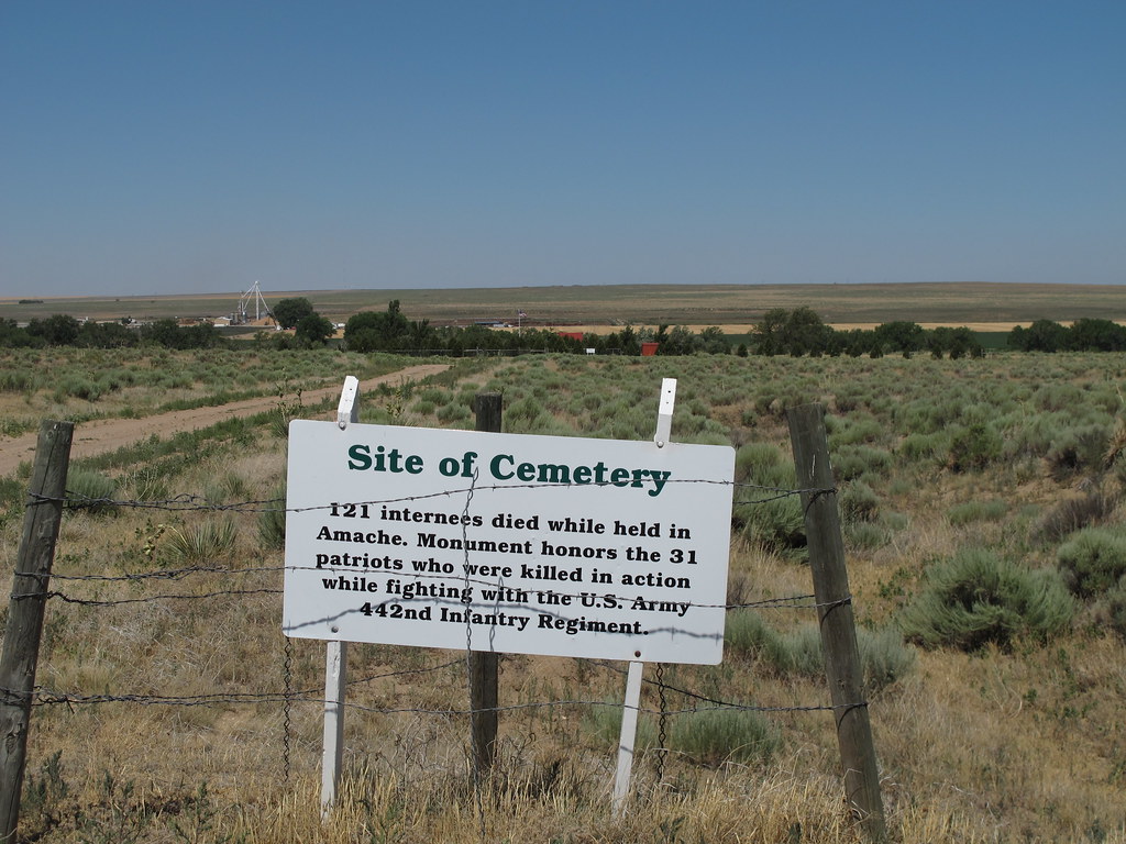 Site of Amache Cemetery Granada Relocation Center (Amache)… Flickr