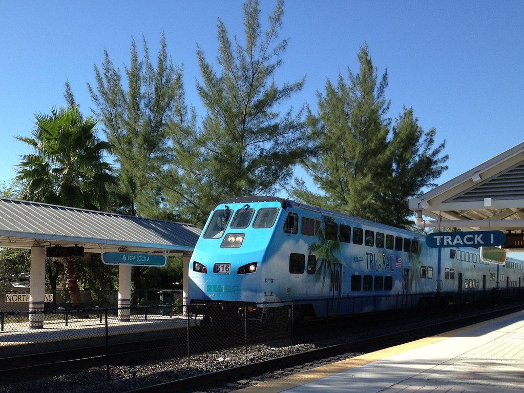 Tri Rail 616 Opalocka Station Phillip Pessar Flickr