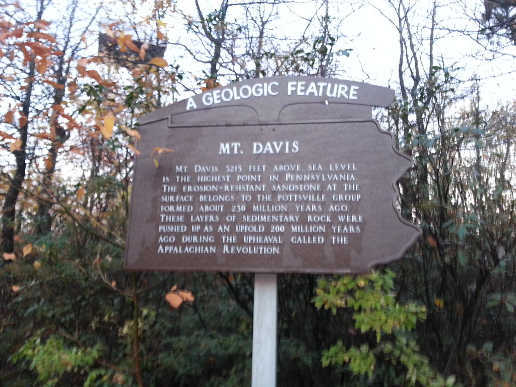 Mt. Davis PA At Mt. Davis high peak of PA. Elevation 3,213… Peter