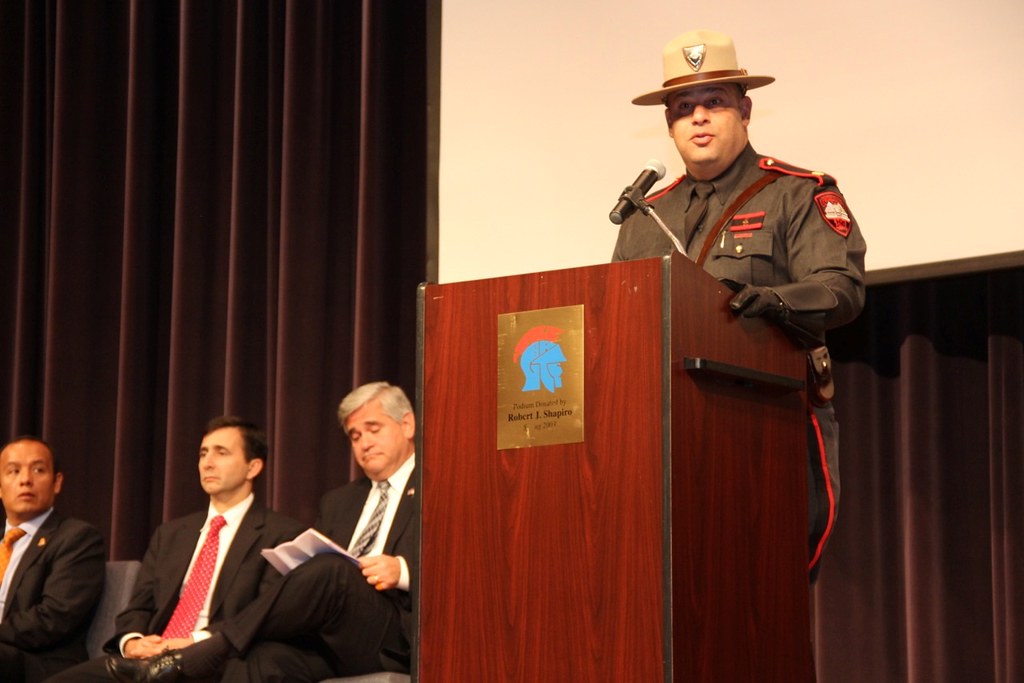 Major speaking Rhode Island Office of the Attorney General Flickr