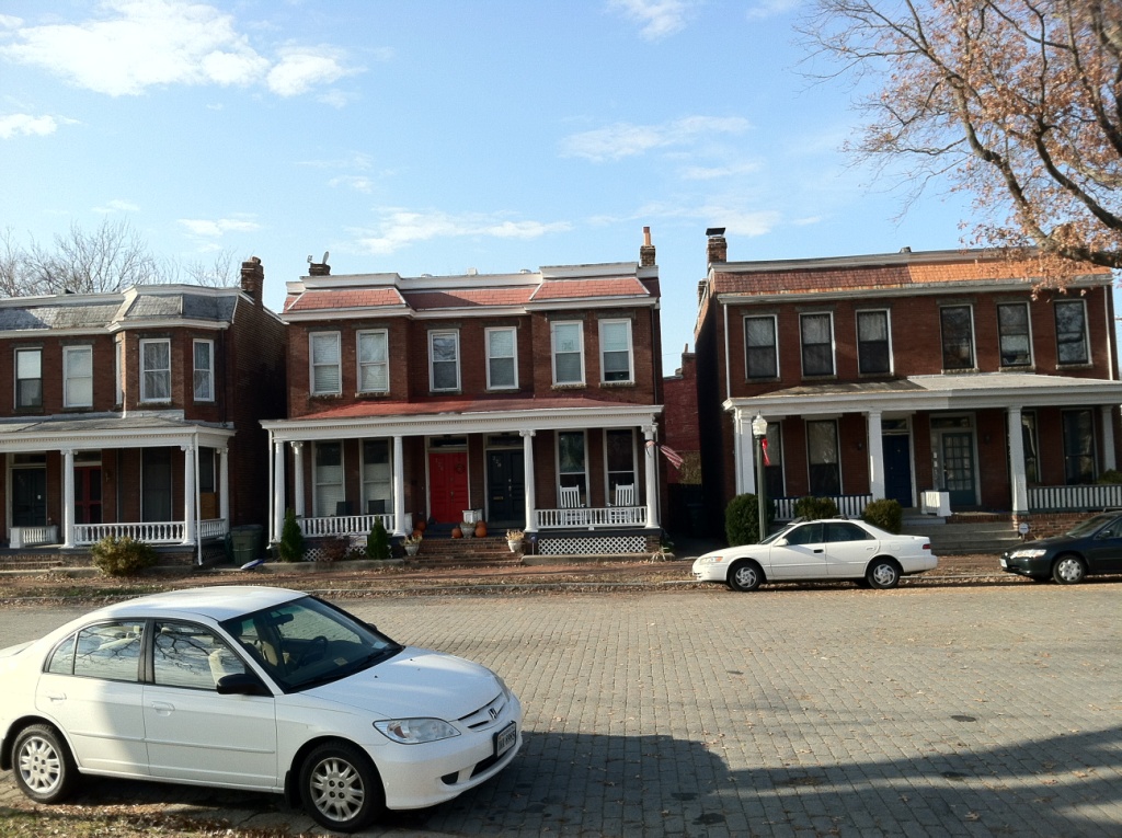 Colonial Revival Row Houses Richmond VA City Government Flickr